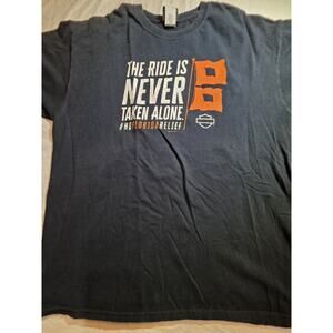 Harley Davidson Florida Rides Together 2017 Men's Size Xl Short Sleeve Black...
